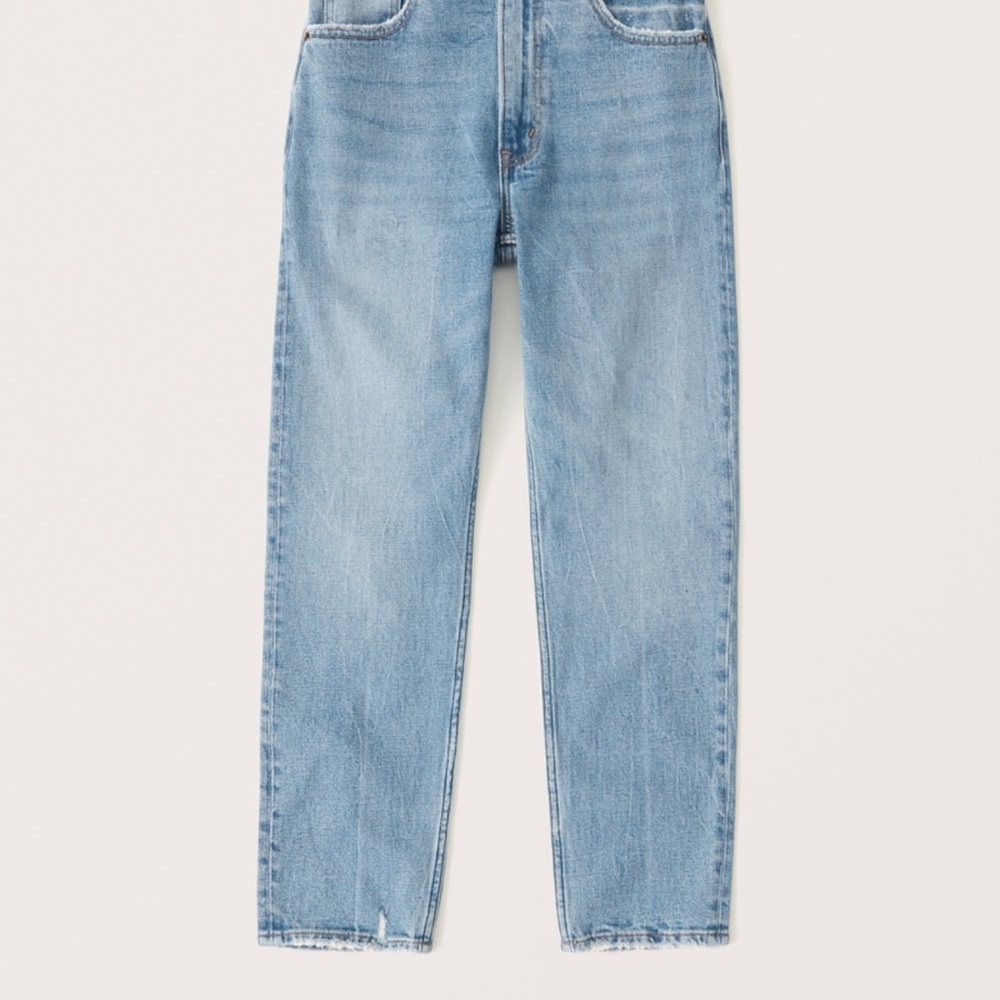 Abercrombie & Fitch high rise mom jean